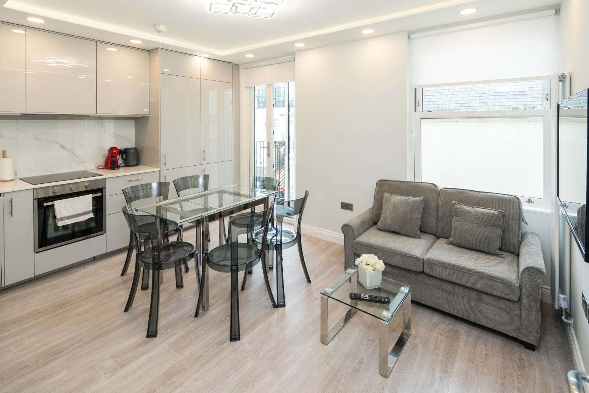 런던 Roof Haven At Kensington Mews 아파트 외부 사진